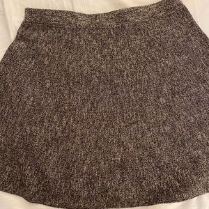 Grey, soft, mini skirt